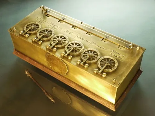 La Pascaline, the world's first mechanical calculator
