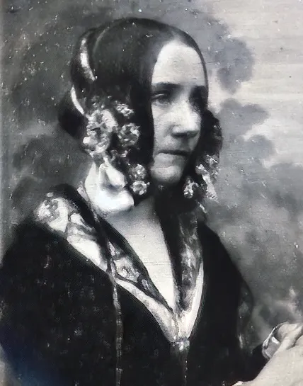 Augusta Ada King, Countess of Lovelace, daguerrotype portrait circa 1843