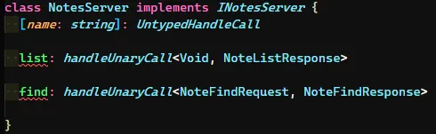 Pre-implemented class with generic methods