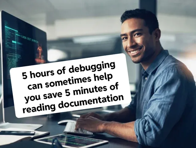 r/ProgrammerHumor - CLONING BOAT N 5 hours of debugging can sometimes help you save 5 minutes of reading documentation